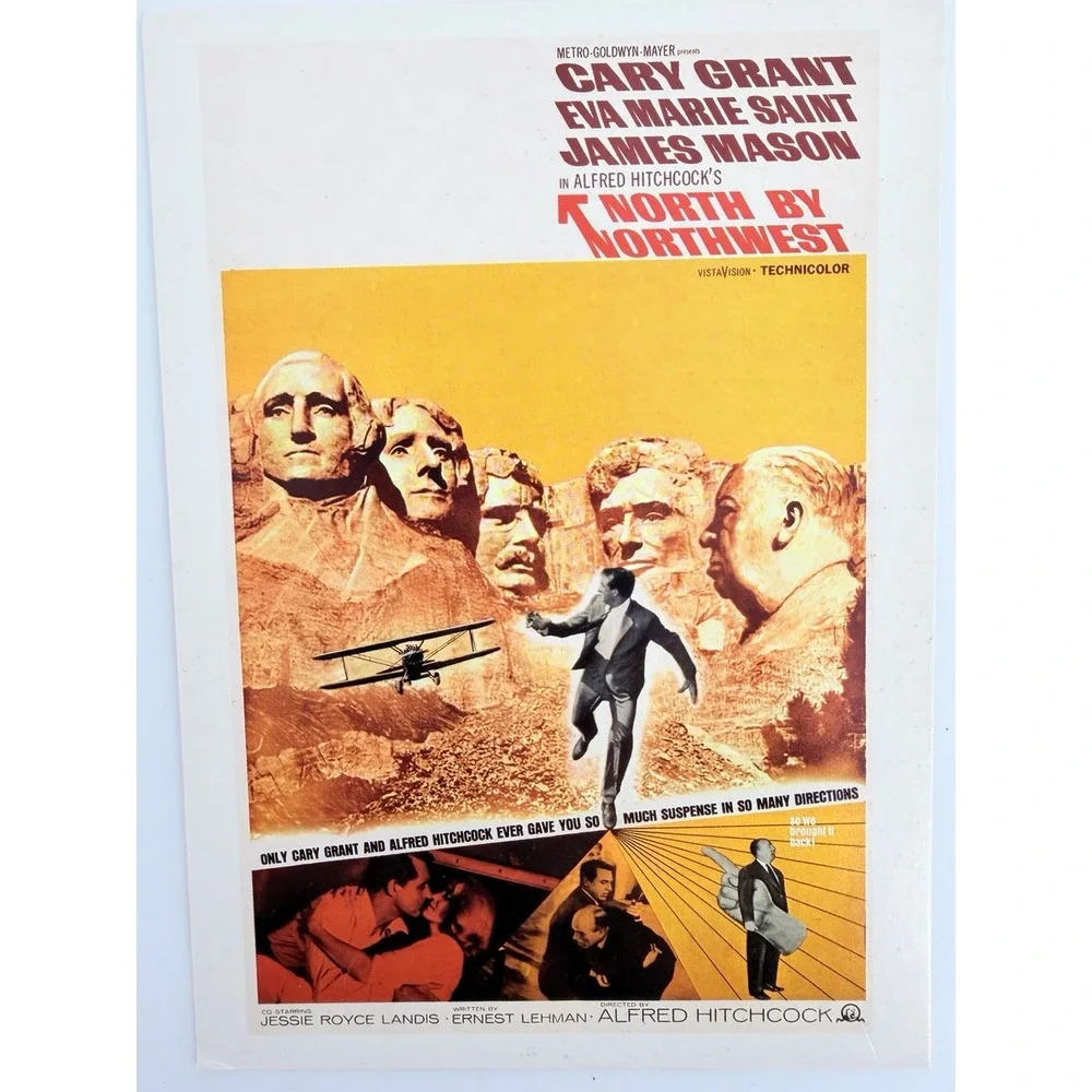 Movie Poster Postcards Museum Of Modern Art Rocky North by NW All About Eve DonQ
